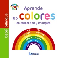 Bebé bilingüe. Aprende los colores en castellano y en inglés