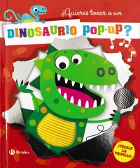 ¿Quieres tocar a un dinosaurio pop-up?